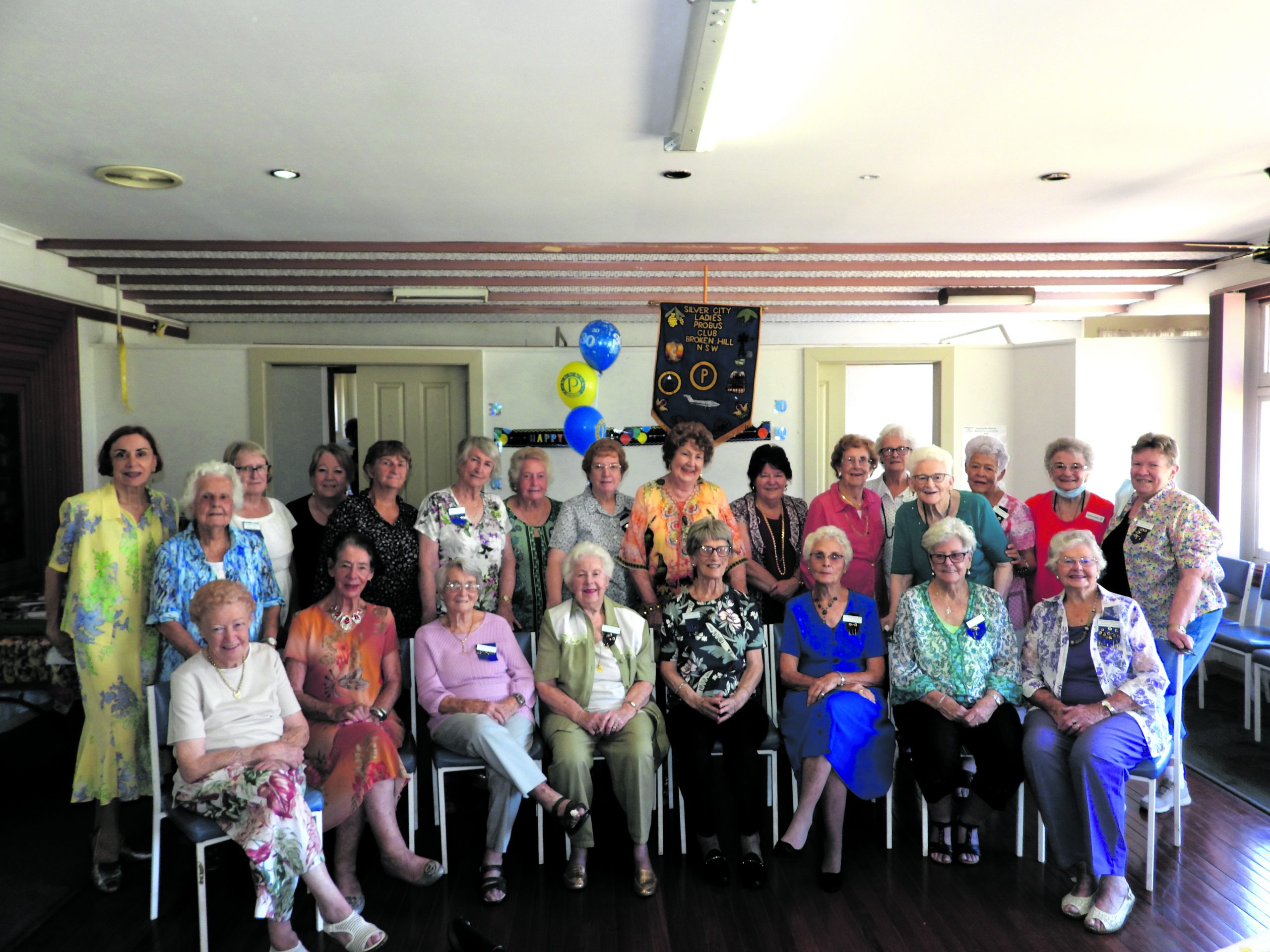 The Ladies Probus, during their 30th anniversary celebration. PICTURE: ANDREW LODIONG