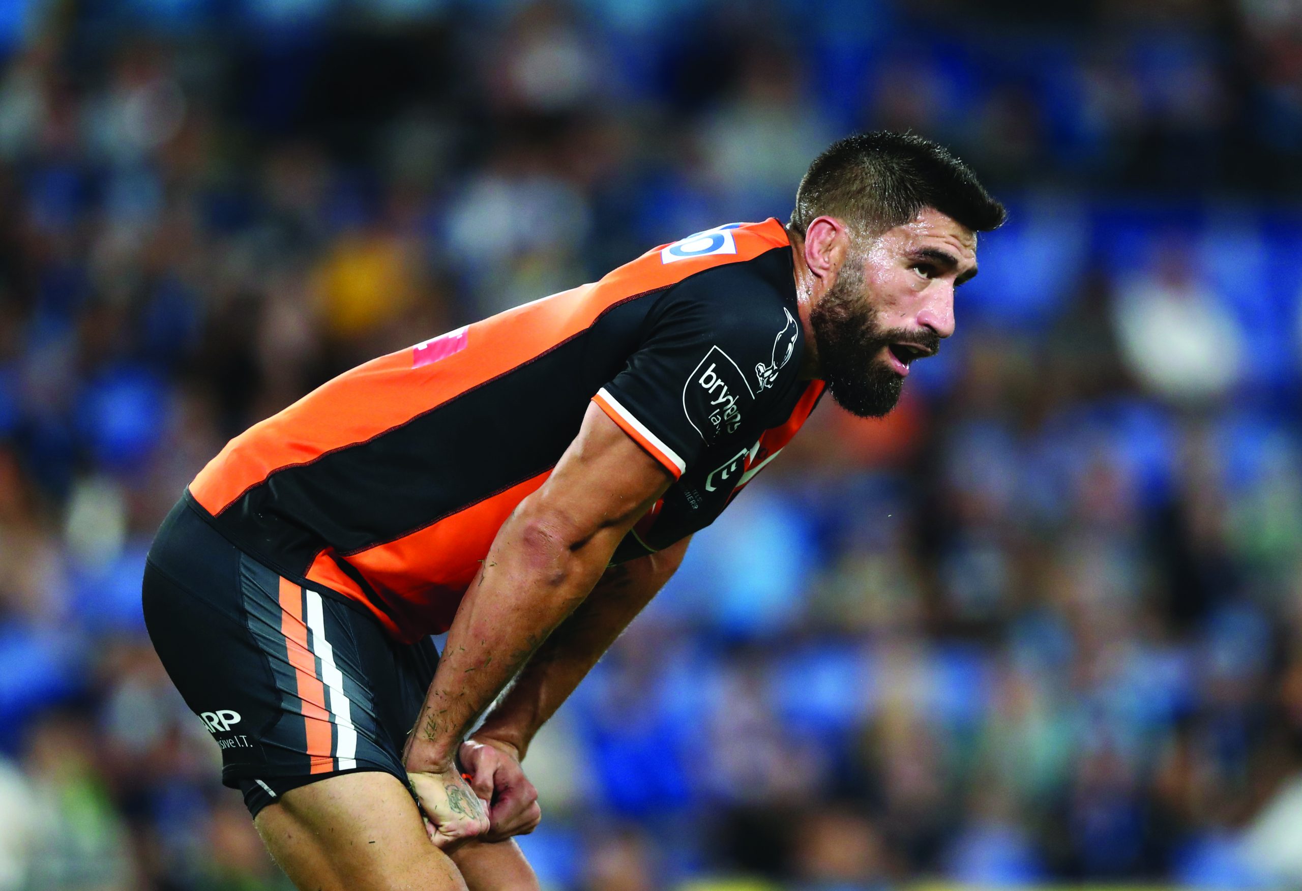 James Tamou has faith the footy gods will soon reward the NRL club’s effort despite their heartbreaking 8-6 loss to Gold Coast. PICTURE: AAP IMAGE