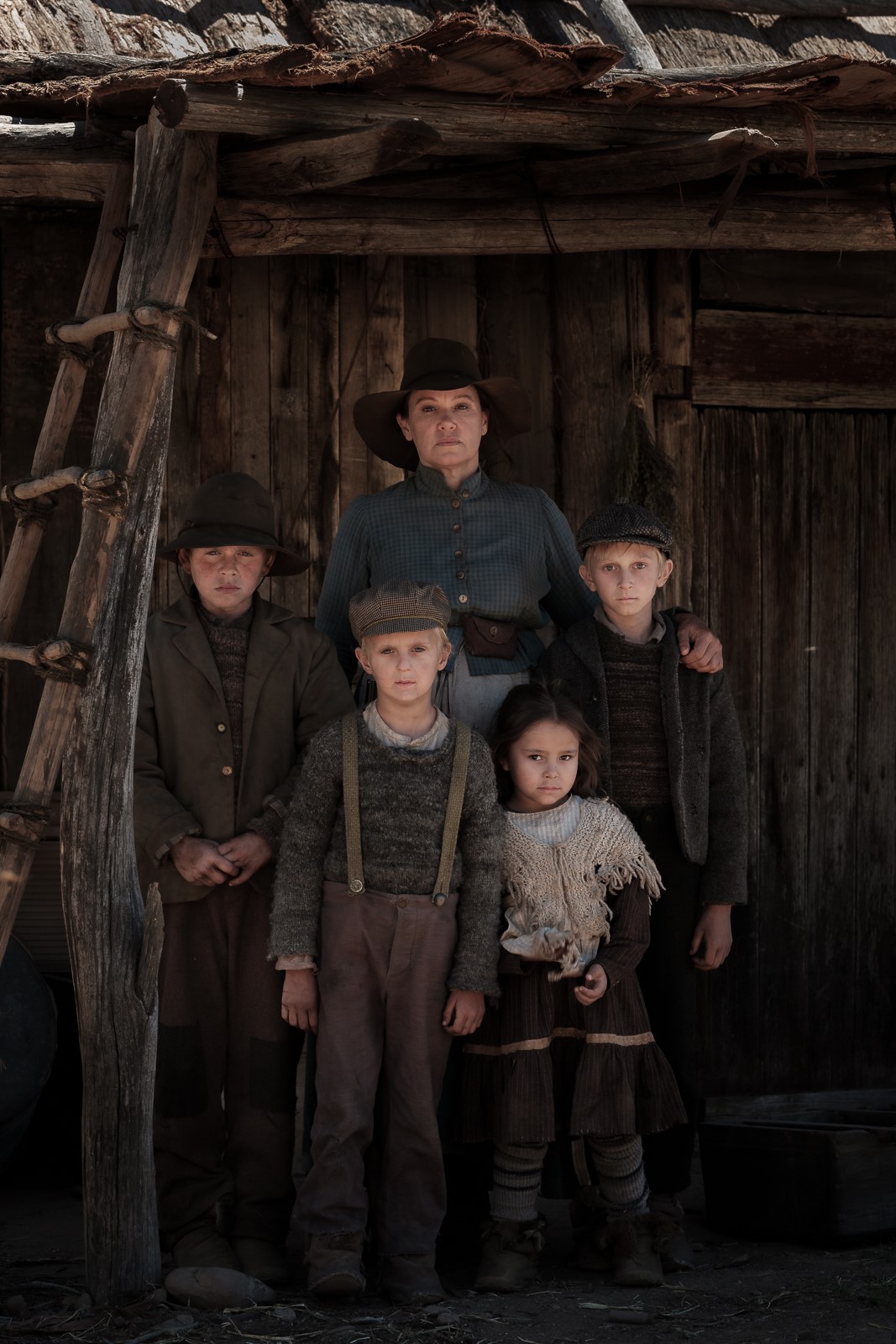 Jobe and Nash Zammit were cast in the film The Drover’s Wife: Legend of Molly. PICTURE: SUPPLIED