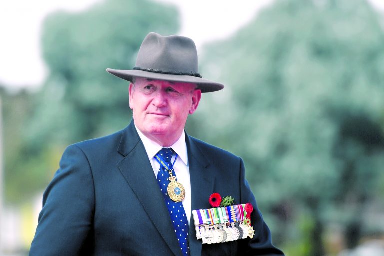Former Governor-General Sir Peter Cosgrove will visit Broken Hill to deliver a keynote speech at a luncheon fundraiser for Virtual War Memorial Australia.