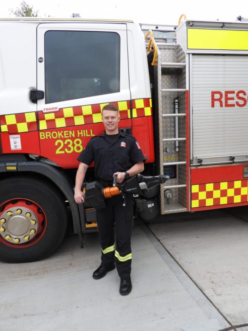 Jake Trengrove graduated from the ‘Fire and Rescue NSW Emergency Academy’ and can’t imagine doing any other job.