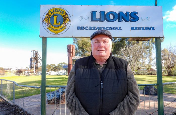 Lions Club of Broken Hill new president Greg Delbridge.PICTURE: ANDREW LODIONG
