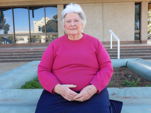 Shirley Barnett says goodbye to Broken Hill after 46 years in town.PICTURE: ANDREW LODIONG