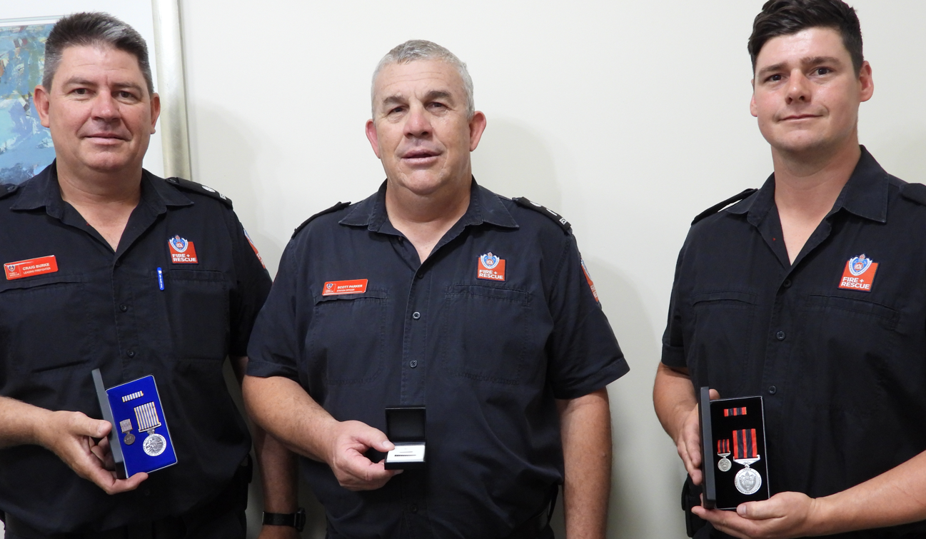 Broken Hill firefighters