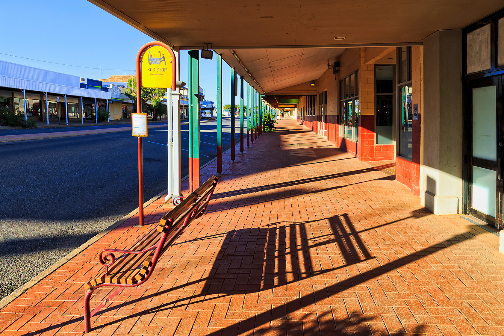 Broken Hill Bus Stop