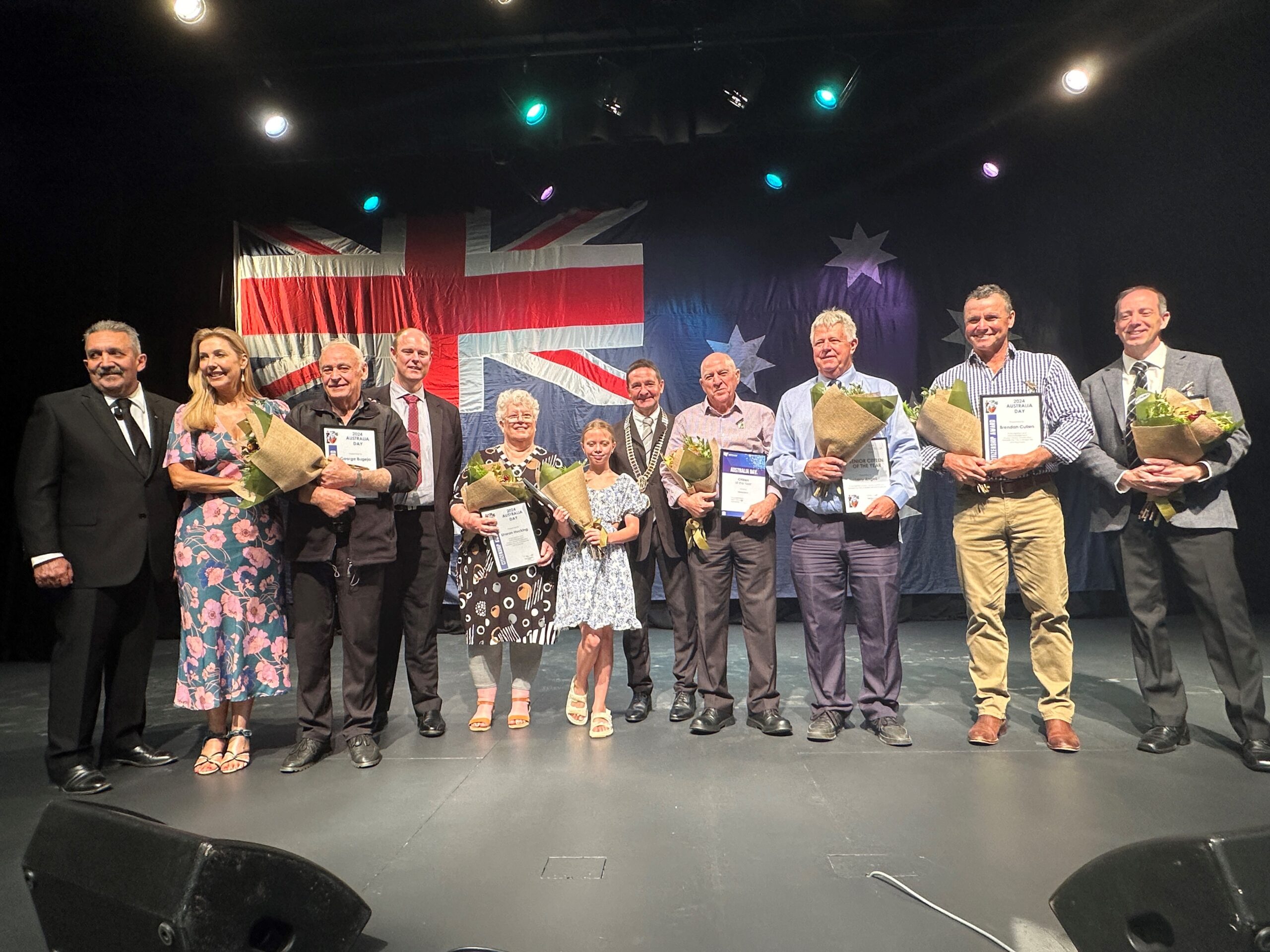 Broken Hill's Australia Day Ceremony Award Recipients