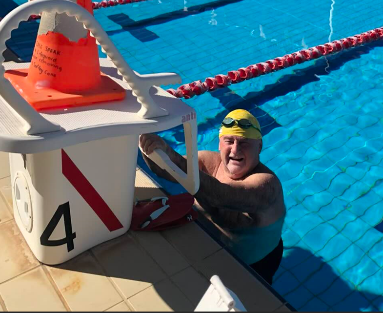 Tony James Swim For Cancer Challenge